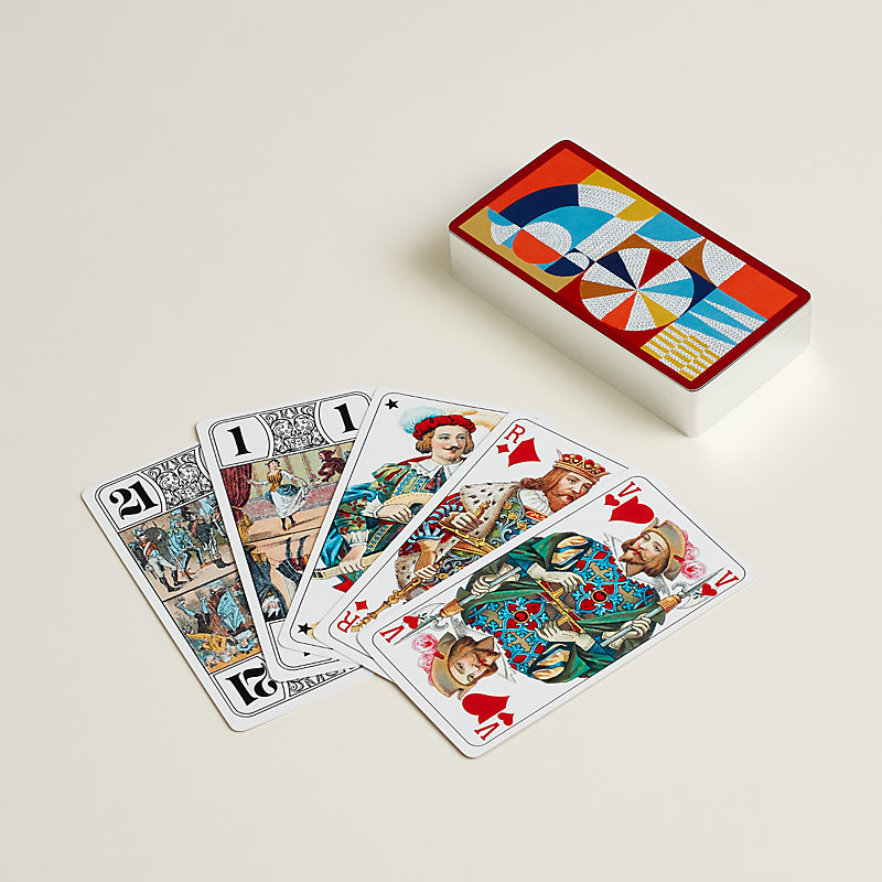 Hermes タロットカード Cheval Natte tarot deck of cards | Hermès Mainland China